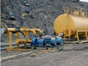 pompe à lisier appliquée dans une usine de traitement du minerai