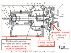 structure of centrifugal pumps